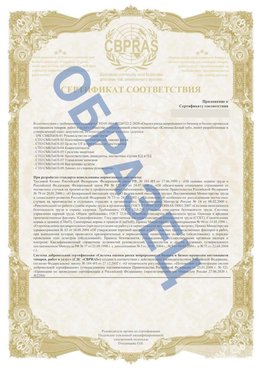 Образец Приложение к СТО 01.064.00220722.2-2020 Элиста Сертификат СТО 01.064.00220722.2-2020 